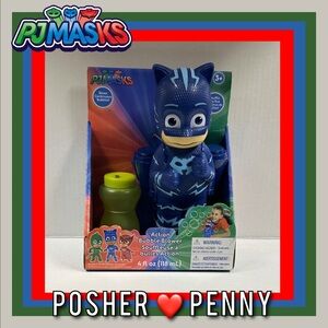 🆕 Blue Action Bubble Blower